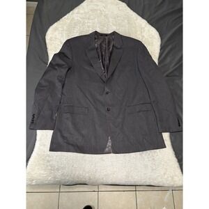 Lauren Ralph Lauren Men's Gray‎ Wool Sport Blazer Jacket Size 46L
